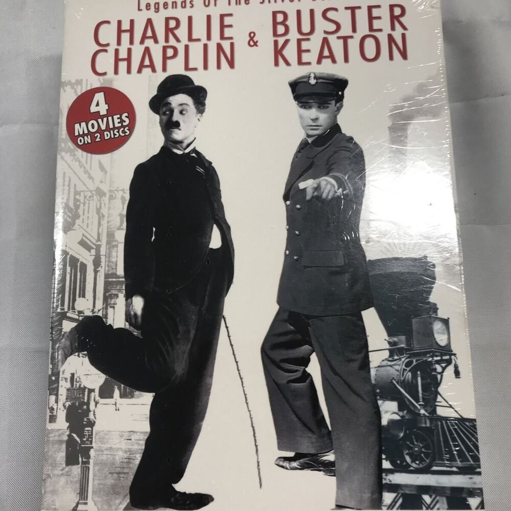 charlie chaplin & buster keaton New Sealed